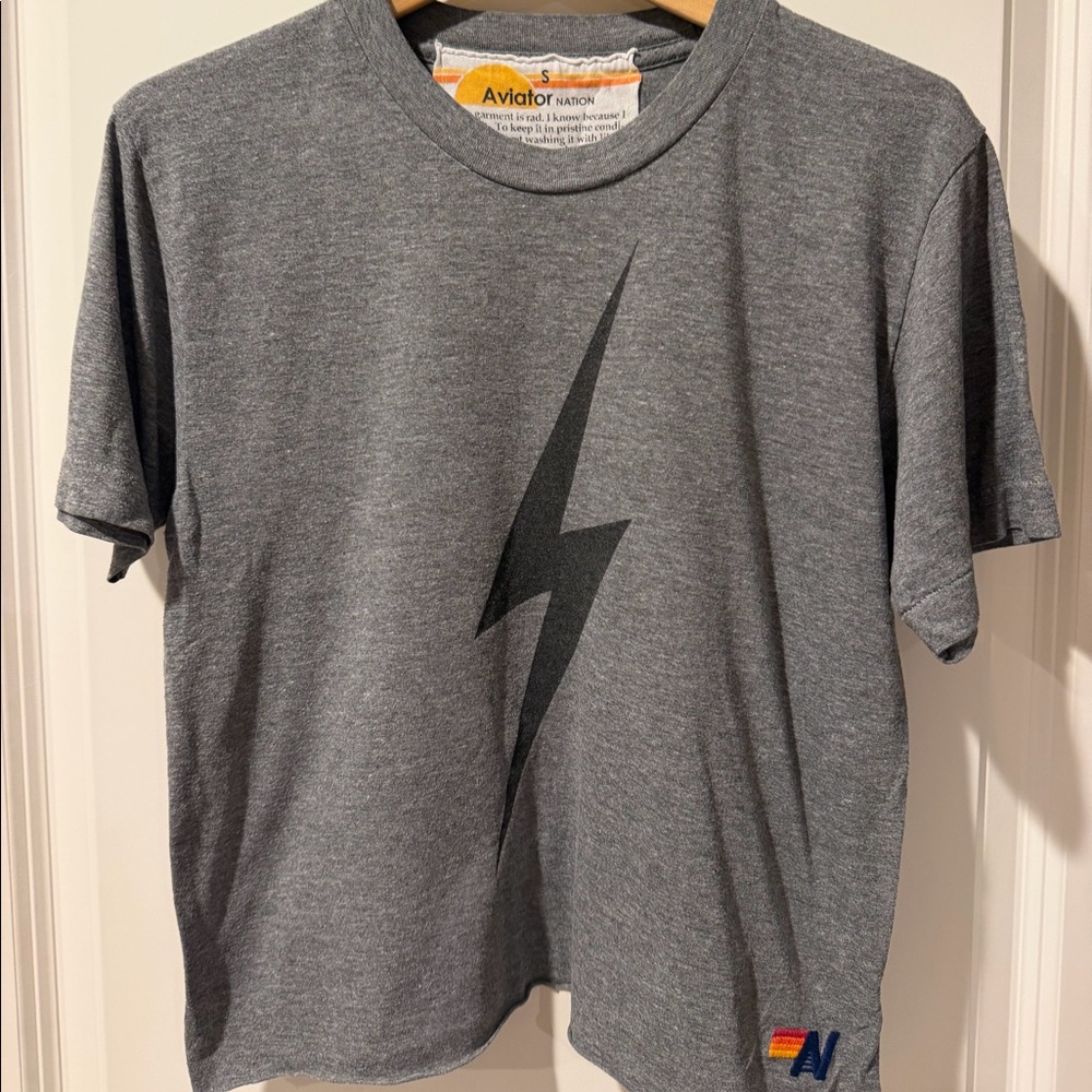 Aviator Nation Bolt Graphic Lightening Tee